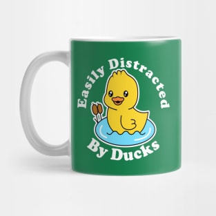 Easily Distracted By Ducks Mug